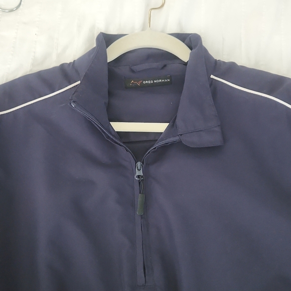 Greg Norman Quarter Zip Windbreaker - Picture 6 of 7